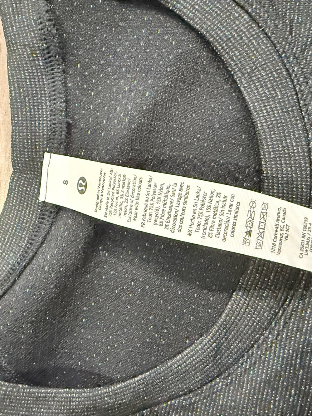 Lululemon Swiftly Tech Swiftly Tech Long-Sleeve Shirt 2.0 Waist
Length Sparkle - Picture 5 of 8